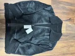 moment+ スエード×ボアフェイクムートン　ブルゾン