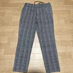 AZUL by moussy グレンチェック柄 イージーパンツ スラックス Mのサムネイル