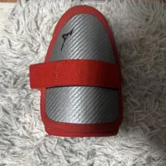 ミズノプロ　赤 エルボーガード ミズノプロレッド フットガード エルボガード MIZUNO ミズノ