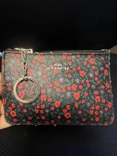 COACH コーチ フラワー柄 キーケース コインケース
