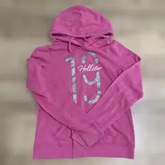 【最終値下げ】Hollister ピンクパーカー Mサイズ