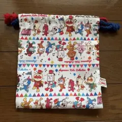 【新品】アンパンマン　巾着袋　小袋のサムネイル