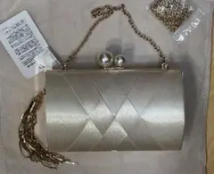 東京ソワール 12100円 form forma パール クラッチバッグ