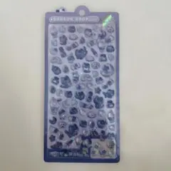 ボンボンドロップシール　オリジナル　よるねこミニ