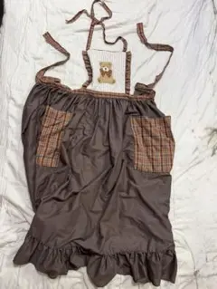 1979製 ソ連時代 刺繍 エプロン ヴィンテージ 激レア オリジナルタグ