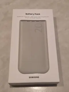 【新品未開封】Samsung45W Battery Pack 20,000mAhのサムネイル