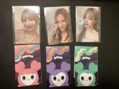 twiceポップアップオフラインくじ　MISAMOトレカ　ミナ　サナ　モモ