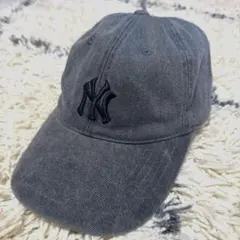 MLB Korea グレーデニムキャップ