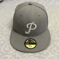 フィリーズ New Era 59FIFTY ホワイトキャップ 7 1/4 - メルカリ