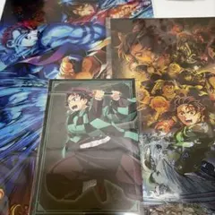 鬼滅の刃 無限城編 ポストカード クリアファイル 特殊印刷カードセット