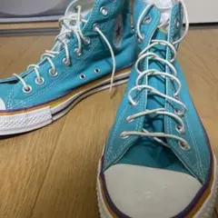 コンバース オールスター ハイカットスニーカー27cmチャックテイラー 水色