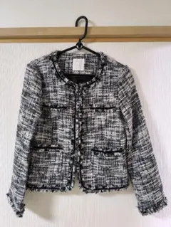 美品❁⃘*.゜AGツイードジャケット S 入学式 卒業式 レディース