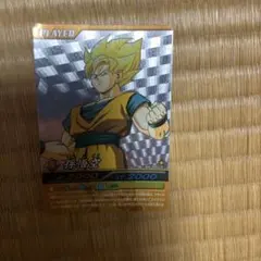 ドラゴンボールデータカードダス爆裂インパクト　孫悟空　SP-001-Ⅲ