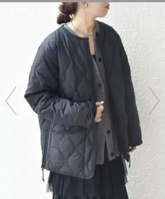 SHIPS any　TAION　手洗い可能　ダウンボアリバーシブル ジャケット