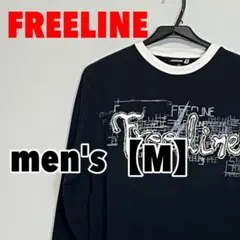 F143【FREELINE】長袖Tシャツ【M】