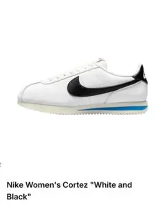 新品未使用 NIKE WMNS Cortez White and Blackのサムネイル