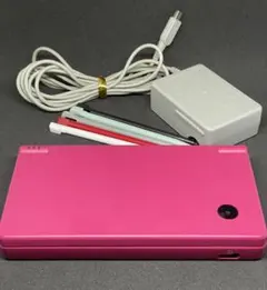 Nintendo DSi 本体 ピンク ACアダプター タッチペン付き