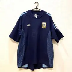 アルゼンチン代表 2002年 ヴィンテージユニフォーム ネイビー - メルカリ