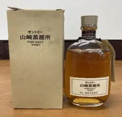 サントリー 山崎蒸溜所限定ピュアモルト.ウイスキー 製造番号011976未