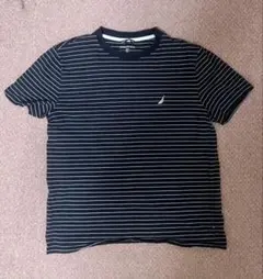 NAUTICA ノーティカ ボーダー Tシャツ ネイビー M