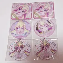 アイカツ アイカツプラネット 5周年イベント 缶バッジ ハナ 1個 - メルカリ