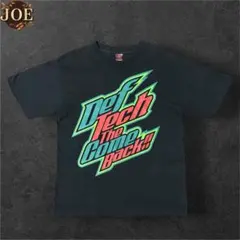 Def Tech2011ツアーTシャツXL黒ビッグロゴ両面プリントネオンカラーのサムネイル