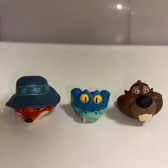 Zootopia 2 ズートピア2 ガチャ 指輪 3個セット