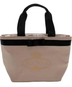 トッカ☆クーラーバッグ保冷バッグ☆ベージュ新品☆ランチトート