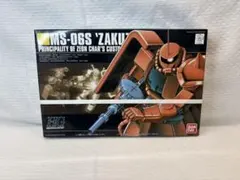 HGUC シャア専用ザクII ガンプラ 赤バンダイ 赤箱のサムネイル