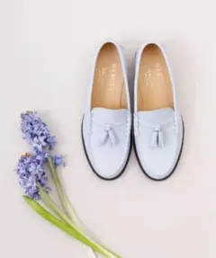 ローファー 【HARUTA for SALON】 ブルー