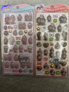 【正規品】　モンチッチ　うるちゅるポップシール