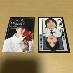 ダブルヒガシ　フラワー　表裏一体カード　よしもとコレカ　6th Edition