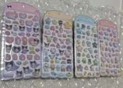 サンリオコットンパフィー４枚セット