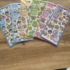 【正規品】 平成はっぴーフォン ステッカーズ たまごっち 全6種フルコンプセット