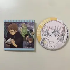 コナン展缶バッチ安室透 TDメモリアル缶バッチ スペシャルver. Vol.3