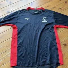 Mizuno 山梨学院大学 サッカーウェア 長袖 黒/赤 - メルカリ