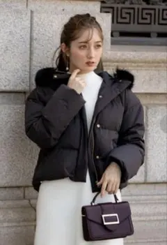 Noela♡ショートダウンコート