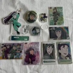 忍たま乱太郎 立花仙蔵 アクリルスタンド カミオジャパン　缶バッジ　セット