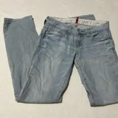 1901【メンズ】【伸縮無し】【ユニクロ】【UNIQLO】【25あインチ】