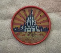 ディズニーランド 缶バッジ レトロ