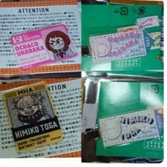 僕のヒーローアカデミア101 トガヒミコ 麗日お茶子 アクリルステッカー