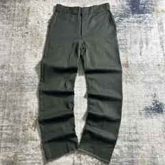 90s ディッキーズ 874 ワークパンツ オリーブ USA製 w28