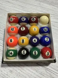 ビリヤード球　お家ビリヤード　ミニサイズ
