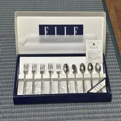 ELLE カトラリーセット 10本 スプーン フォーク