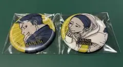 トシカイ　大巡廻　松田＆山ガス　缶バッジ