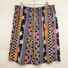 水陸両用 総柄 ハーフパンツ