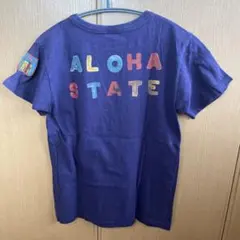 デニムアンドダンガリー　半袖　Tシャツ　Hawaii ワッペン　アロハ　150のサムネイル