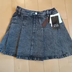 新品未使用＊ CECIL McBEE プリーツスカート 150 ブラックのサムネイル