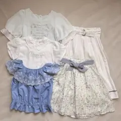 ポンポネット メゾピアノ　キッズ服セット