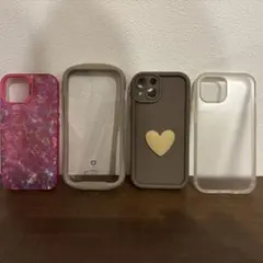 iPhone15 スマホケース4点セット